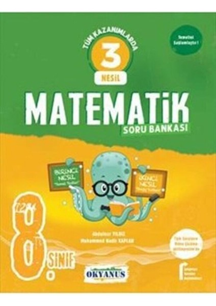 8. Sınıf Matematik 3 Nesil Soru Bankası