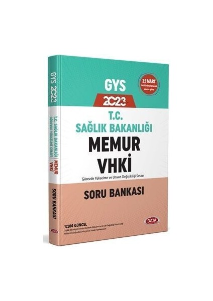 2023 T.C. Sağlık Bakanlığı Memur Vhki Soru Bankası