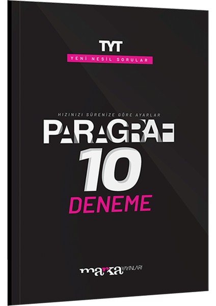 TYT Paragraf Yeni Nesil 10 Deneme