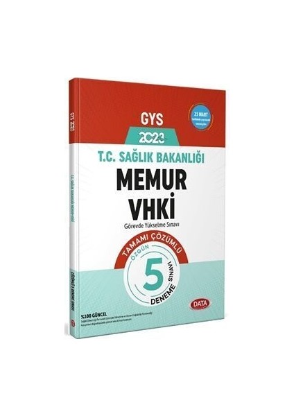 T.C. Sağlık Bakanlığı Memur Vhki 5 Deneme
