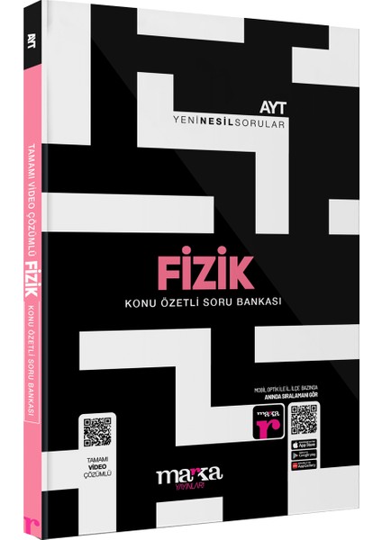 AYT Fizik Konu Özetli Yeni Nesil Soru Bankası Tamamı Video Çözümlü