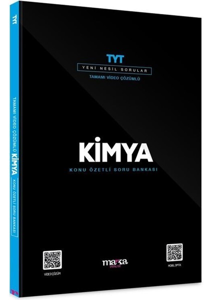 2023 TYT Kimya Konu Özetli Yeni Nesil Soru Bankası Tamamı Video Çözümlü