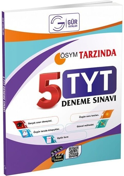 TYT Tüm Dersler 5 Deneme
