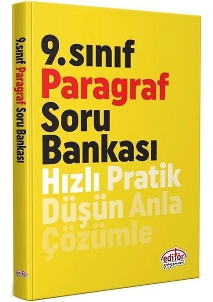 9. Sınıf Paragraf Soru Bankası