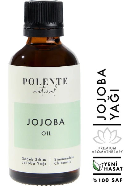 Polente Natural  Jojoba Yağı - Soğuk Sıkım (50 ml)