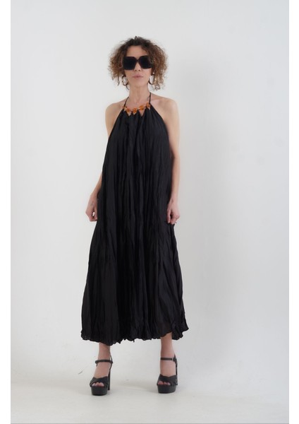 Aksesuar Detaylı Askılı Elbise indirimleri