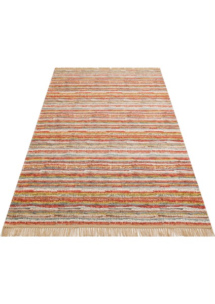 Brooklyn Brk 12 Multy Hasır Görünümlü Kaymaz Modern Şık Dokuma Kilim