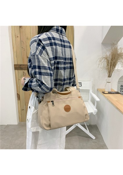 Moda Rahat Kadın Çantası Bayanlar Taşınabilir Tek Omuz Askılı Çanta Kadın Işe Gidip Gelme Büyük Kapasiteli Çok Bölmeli Çanta (Yurt Dışından) modelleri