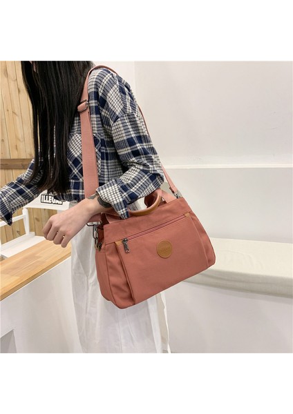 Moda Rahat Kadın Çantası Bayanlar Taşınabilir Tek Omuz Askılı Çanta Kadın Işe Gidip Gelme Büyük Kapasiteli Çok Bölmeli Çanta (Yurt Dışından) fiyatları