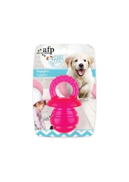 Little Buddy - Puppyfier- Lastik Emzik Pembe L