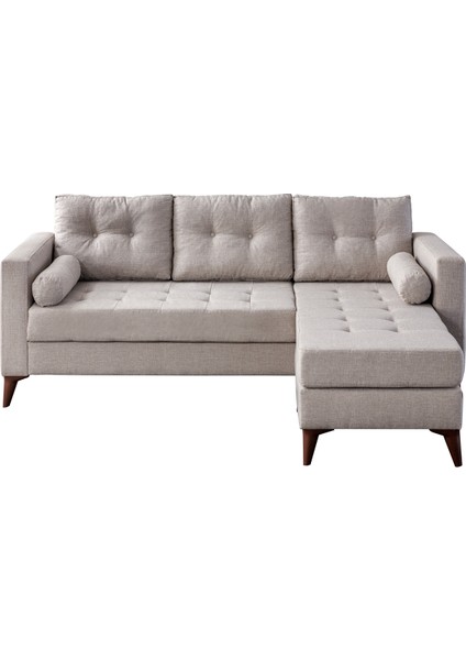 Kraft Minderli Keten Köşe Koltuk Krem modelleri