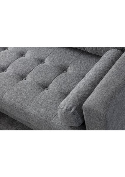 Kraft Minderli Keten Köşe Koltuk Gri modelleri