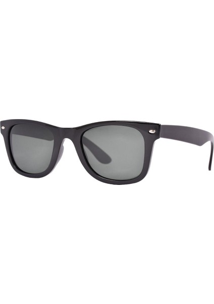 Wayfarer Siyah Polarize Erkek Güneş Gözlüğü Lm2020