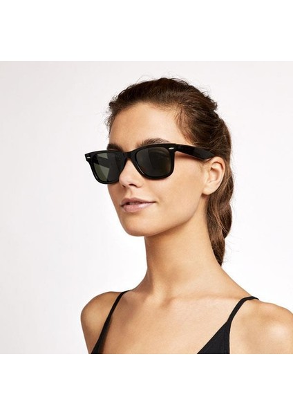 Wayfarer Siyah Polarize Erkek Güneş Gözlüğü Lm2020