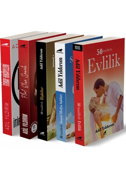 Kitap Seti 5 Kitap - Adil Yıldırım