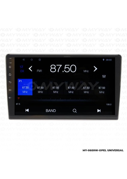 Opel Astra H Android 12 Multimedya Carplay 2gb RAM+32GB HDD Navigasyon Ekran