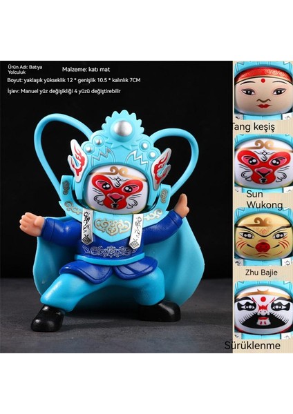 Sichuan Opera Yüz Değiştiren Bebek Süs Oyuncak (Yurt Dışından)