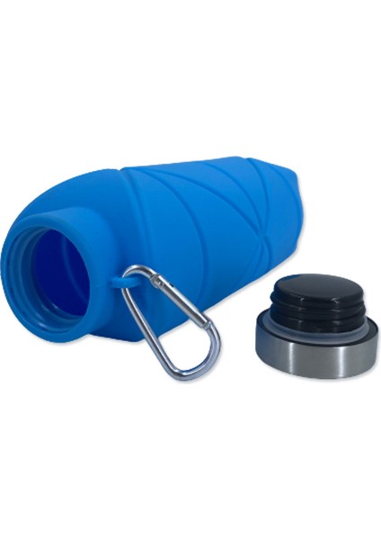 Iki Paket 700 ml Açık Hava Sporları Platin Silikon Elmas Şekilli Katlanır Bardak (Yurt Dışından) modelleri