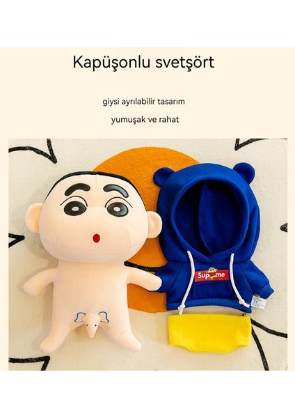 26CM Crayon Shinchan Yumuşak Peluş Bebek Sevimli (Yurt Dışından)