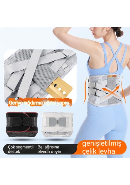 Erkek ve Kadın Spor Çelik Levha Sabit Yaylı Sıkıştırma Kemeri (Yurt Dışından) modelleri