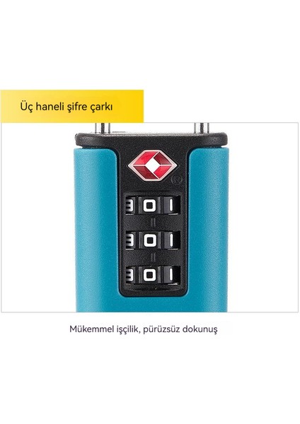 Iki Yeni Dış Mekan Ev Seyahat Bagajı Şifreli Kilit (Yurt Dışından) fiyatları