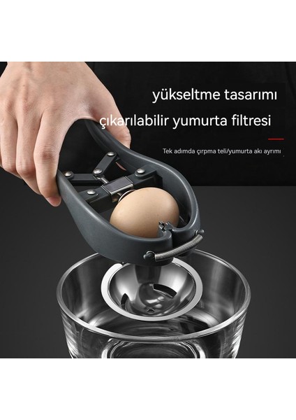 Mutfak Yumurta Akı Ayırıcı Paslanmaz Çelik Yumurta Ayarlayıcı (Yurt Dışından)