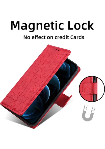 Tecno Camon 19 Pro Için Telefon Kılıfı Kart Yuvalı Deri Telefon Kılıfı (Yurt Dışından)