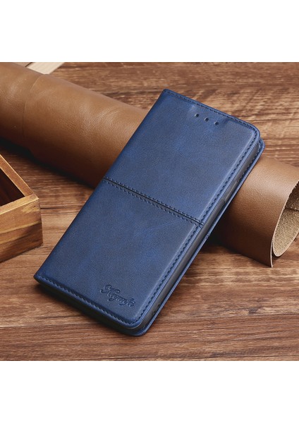 Google Pixel 2 Xl Için Telefon Kılıfı Kart Yuvalı Deri Telefon Kılıfı (Yurt Dışından)
