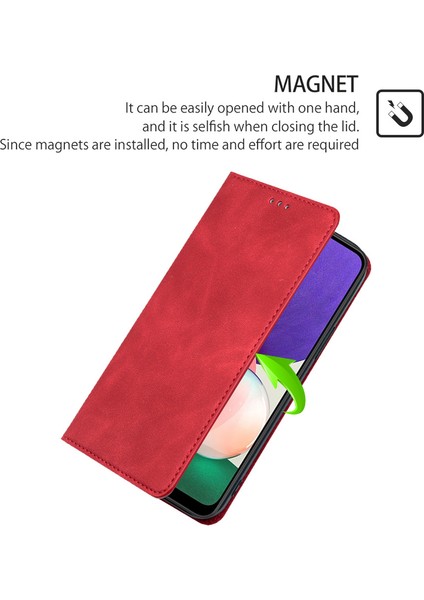Kart Yuvalı Oneplus Nord N300 Deri Telefon Kılıfı Için Telefon Kılıfı (Yurt Dışından)