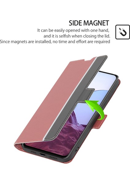 Tecno Camon 19 Pro Için Telefon Kılıfı Kart Yuvalı Deri Telefon Kılıfı (Yurt Dışından)