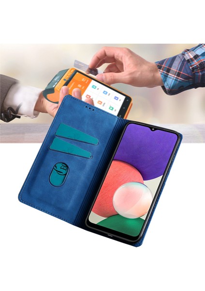 Tecno Camon 19 Pro Için Telefon Kılıfı Kart Yuvalı Deri Telefon Kılıfı (Yurt Dışından)