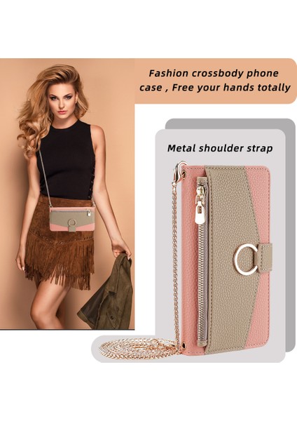 Kart Yuvası ile Oppo Reno 8t 4g Deri Telefon Kılıfı Için Telefon Kılıfı (Yurt Dışından) fırsatları