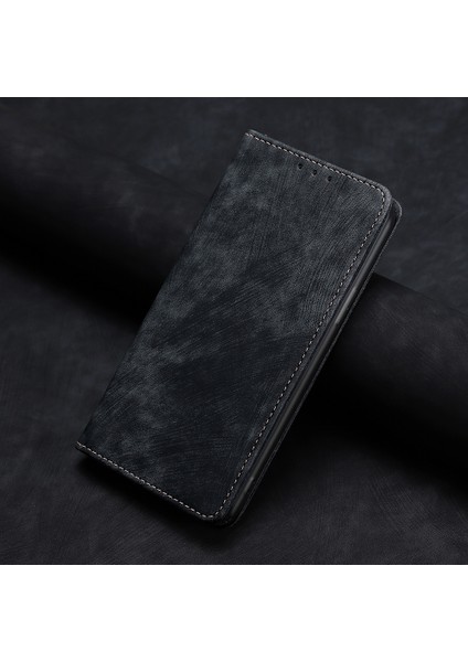 Kart Yuvası ile Oppo Reno 8t 4g Deri Telefon Kılıfı Için Telefon Kılıfı (Yurt Dışından)