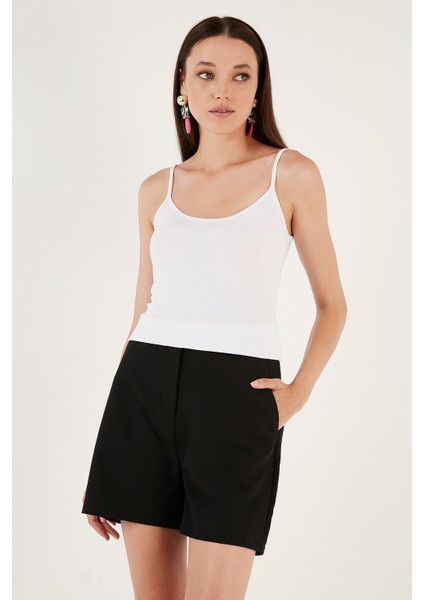 Esnek Pamuklu Slim Fit Ip Askılı 2'li Atlet Bayan Atlet 5865271 fiyatları