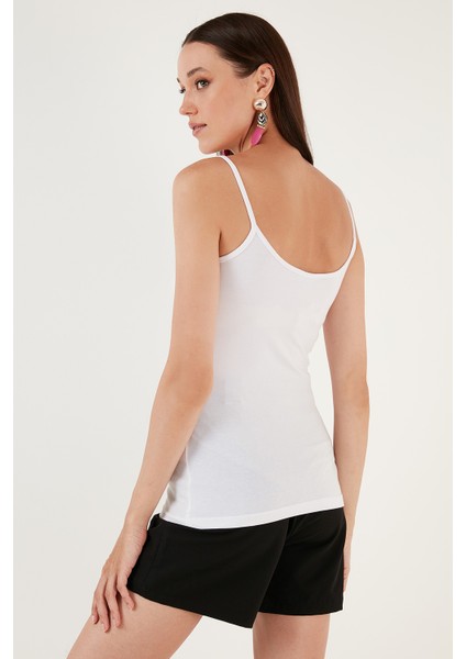 Esnek Pamuklu Slim Fit Ip Askılı 2'li Atlet Bayan Atlet 5865271 indirimleri