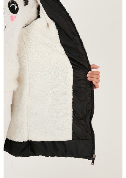 Içi Peluş Astarlı Çıkarılabilir Kapüşonlu Suya Dayanıklı Mont Kız Çocuk Mont 5761910 indirimleri