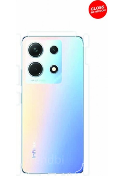 Infinix Note 30 Arka ve Yan Kaplama Köşeler Dahil Kaplayan Hd Film