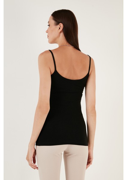 Esnek Pamuklu Slim Fit Ip Askılı 2'li Atlet Bayan Atlet 5865271 indirimleri