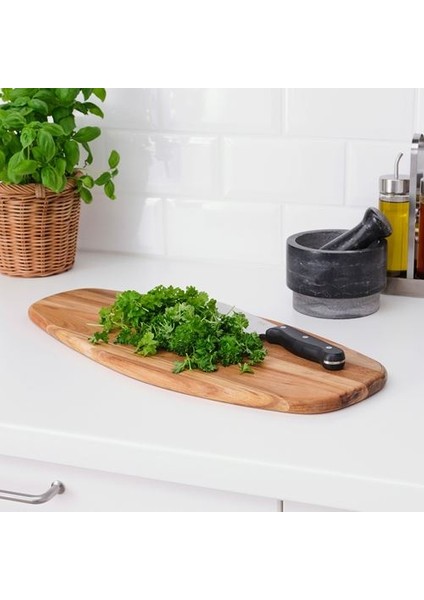 Kesme Tahtası Masif Akasya 52X22 cm Servis-Sunum-Kesim Tahtası modelleri