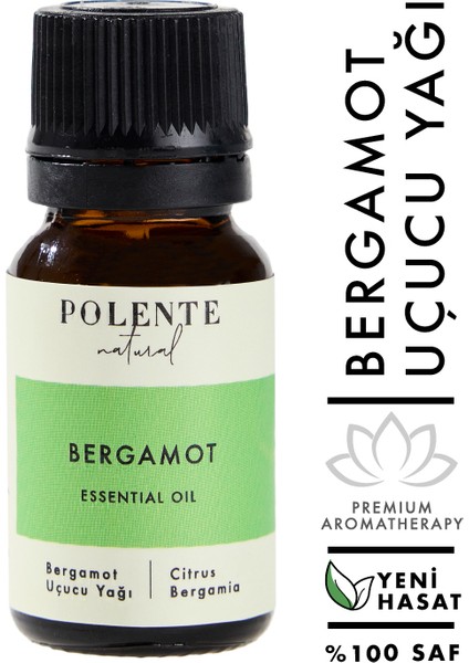 Polente Natural Bergamot Uçucu Yağı (10 ml)