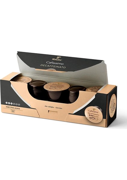 Cafissimo Caffè Crema Decaffeinato 2 x 10 Adet Kapsül Kahve fiyatları