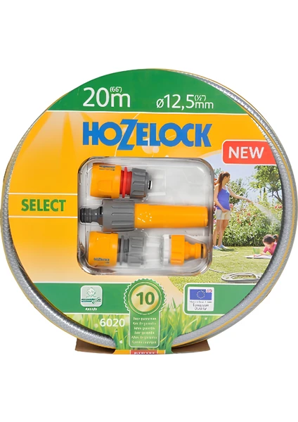 6020P9000 20 M 1/2" Select Hortumlu Hortum Seti