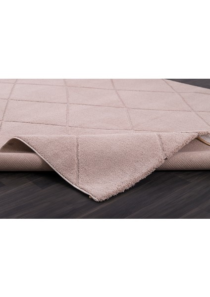 Almoss Dolce 1334B Bej Dekoratif Makine Halısı