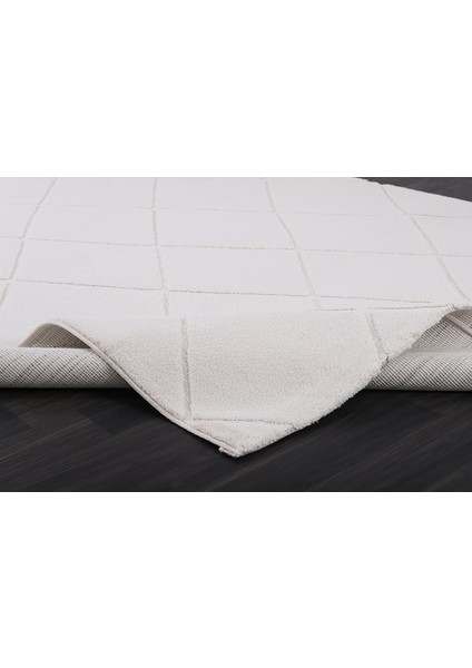 Almoss Dolce 1334C Beyaz Dekoratif Makine Halısı fiyatları