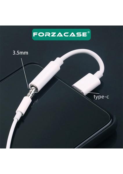 Type-C To 3.5 mm Kulaklık Çevirici Jack Adaptör - FC060