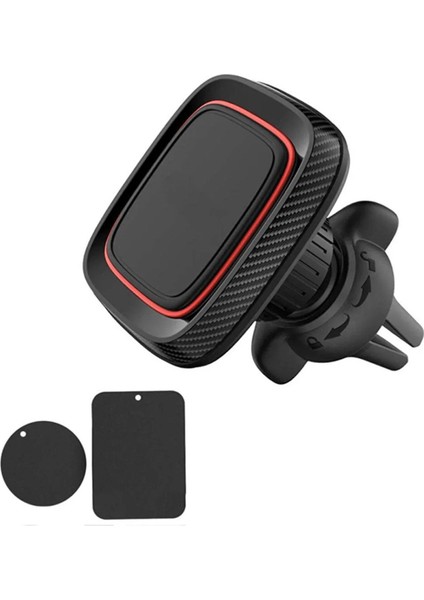 Güçlendirilmiş Mıknatıslı Izgaralıktan Araç Içi Telefon Tutucu - FC055