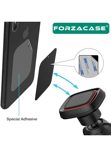 Güçlendirilmiş Mıknatıslı Izgaralıktan Araç Içi Telefon Tutucu - FC055 fırsatları