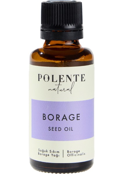 Borage (Hodan) Yağı - Soğuk Sıkım (30 ml)