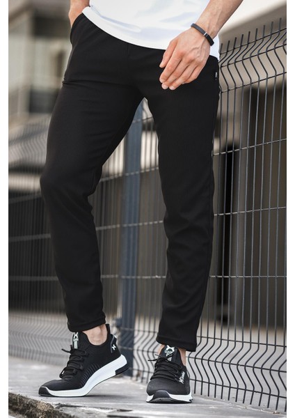 Elroy Düz Paça Fitilli Slim Fit Erkek Eşofman Altı fiyatları