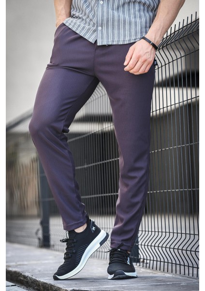 Elroy Düz Paça Fitilli Slim Fit Erkek Eşofman Altı fiyatları